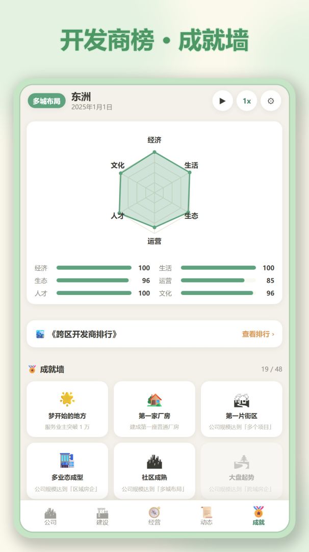打造地产集团游戏截图