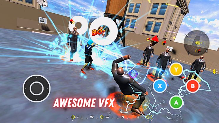 Electric Superhero Fight Man游戏截图