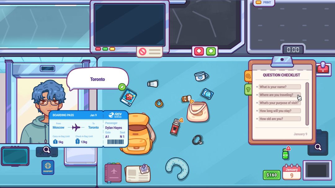 机场安检模拟器游戏截图