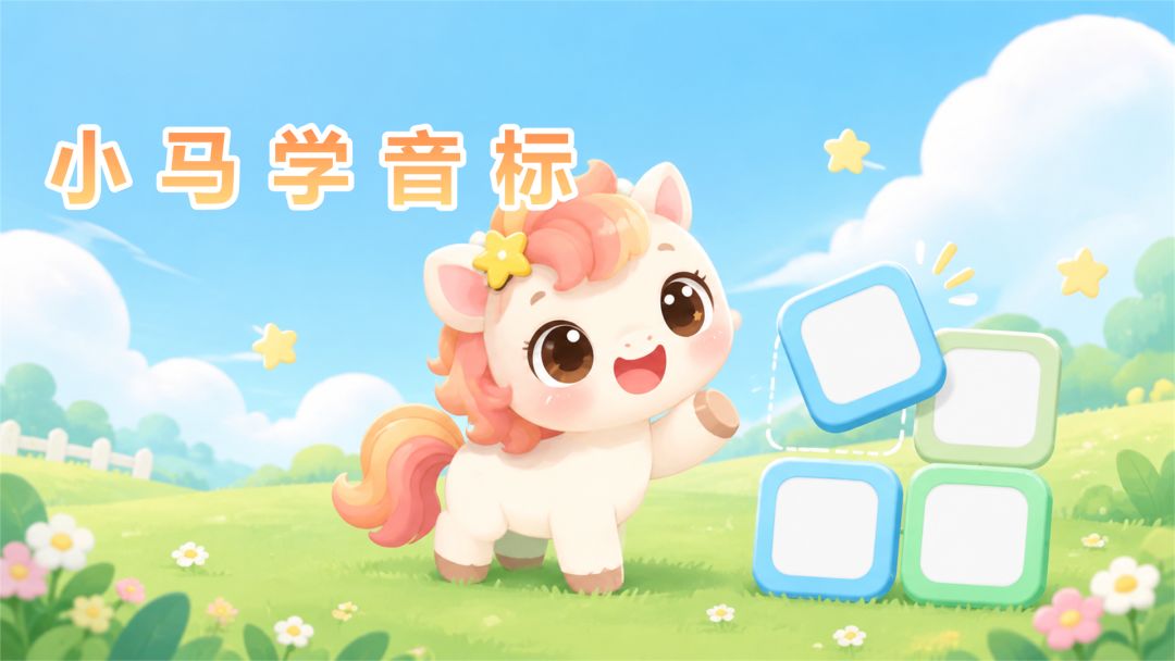 小马学音标游戏截图