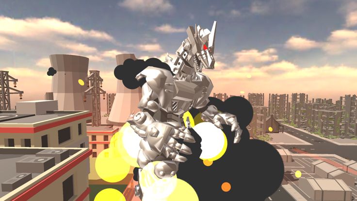 哥斯拉大战机器哥斯拉-巨兽游戏游戏截图