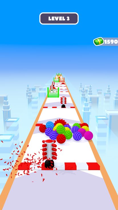 Many Balls Run游戏截图