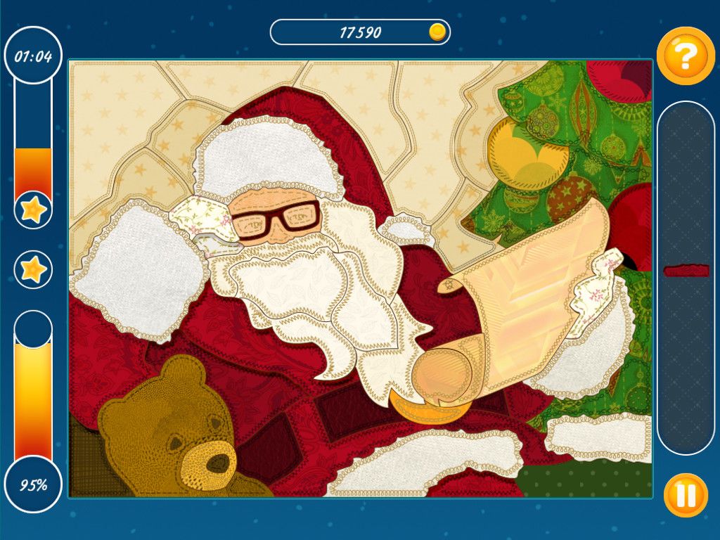 Christmas Mosaic Puzzle游戏截图