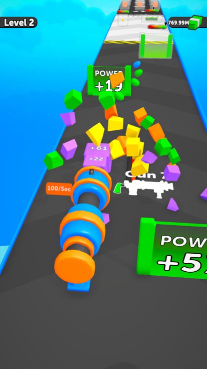 Cube Shot Run游戏截图