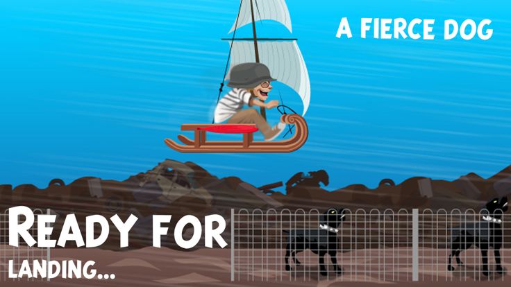 小男孩飞行旅行游戏截图