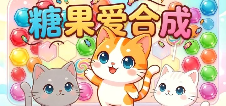 糖果爱合成