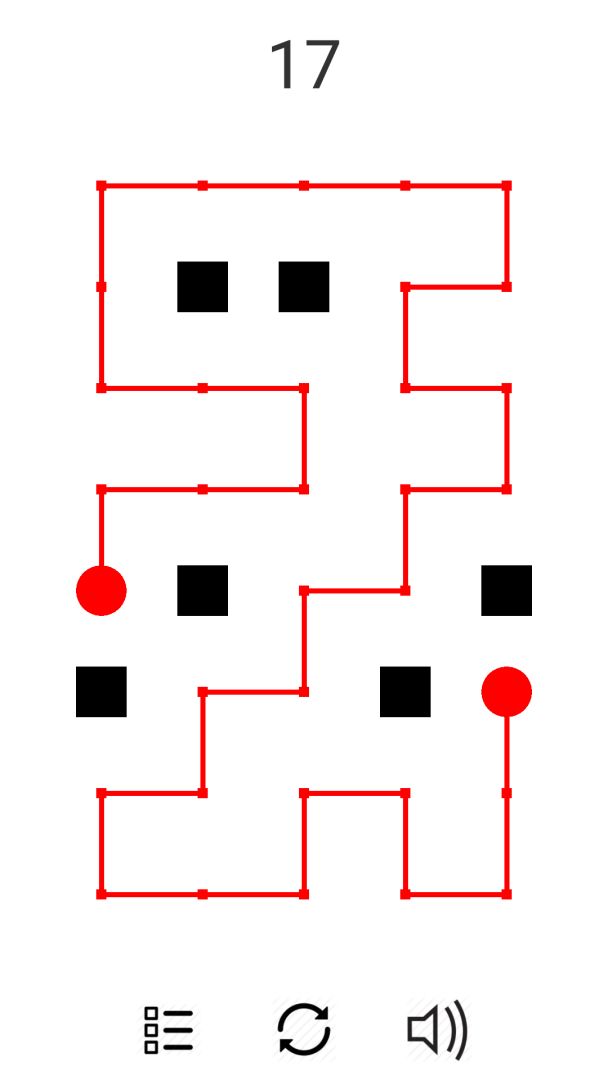 一笔画游戏截图