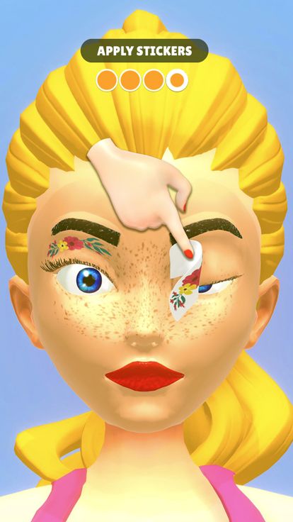 ASMR Peel Off Makeup游戏截图