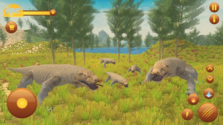 Mutant Reptile Komodo Dragon游戏截图