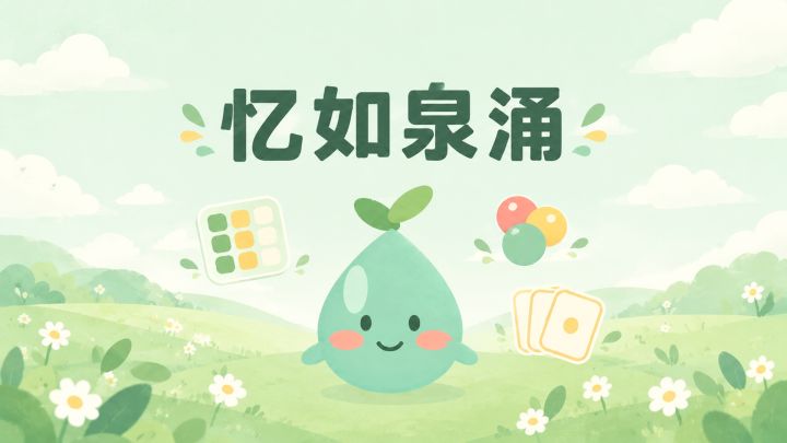 忆如泉涌 封面