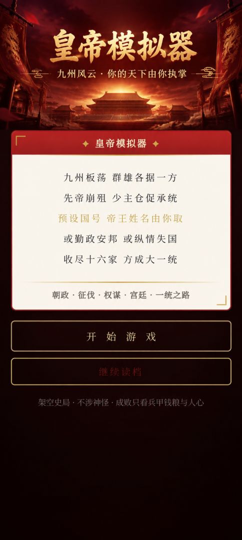 昏君模拟器游戏截图