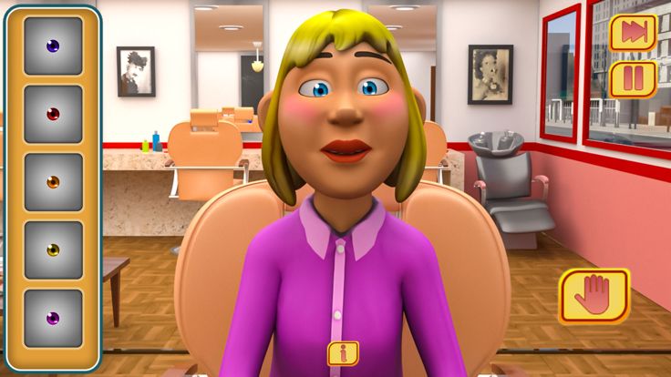 换装和化妆女孩沙龙游戏截图