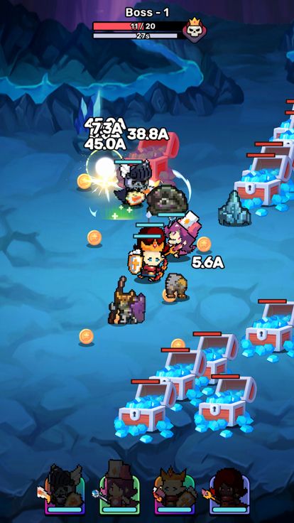 小任务 : 放置角色扮演游戏游戏截图