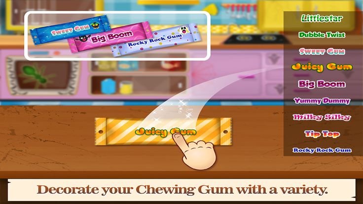 chewing gum cooking mania游戏截图