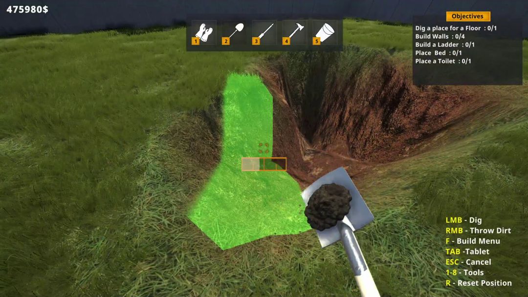 Bunker Builder Simulator: Prologue游戏截图