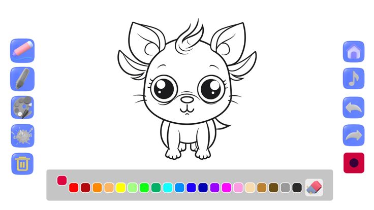 Animals Book Color游戏截图
