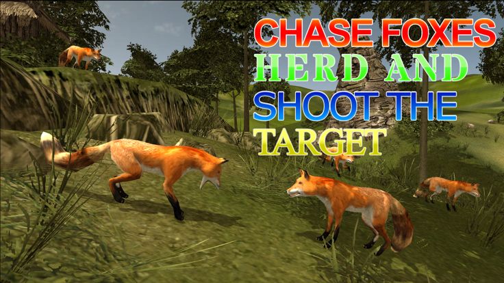 愤怒的狐狸猎人模拟器 - 丛林射击和狩猎模拟游戏游戏截图