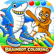 Italian Brainrot Coloring Game