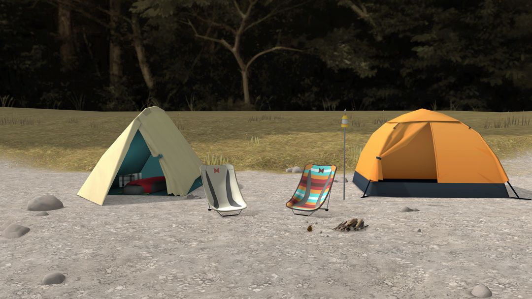 摇曳露营△ VIRTUAL CAMP ～本栖湖篇～游戏截图