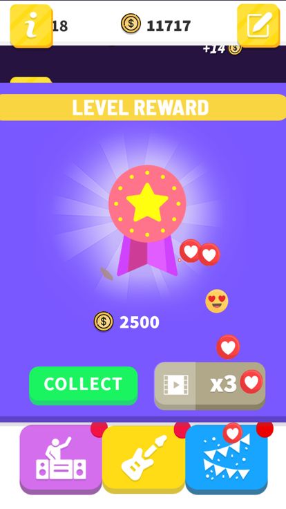 Idle rock band游戏截图