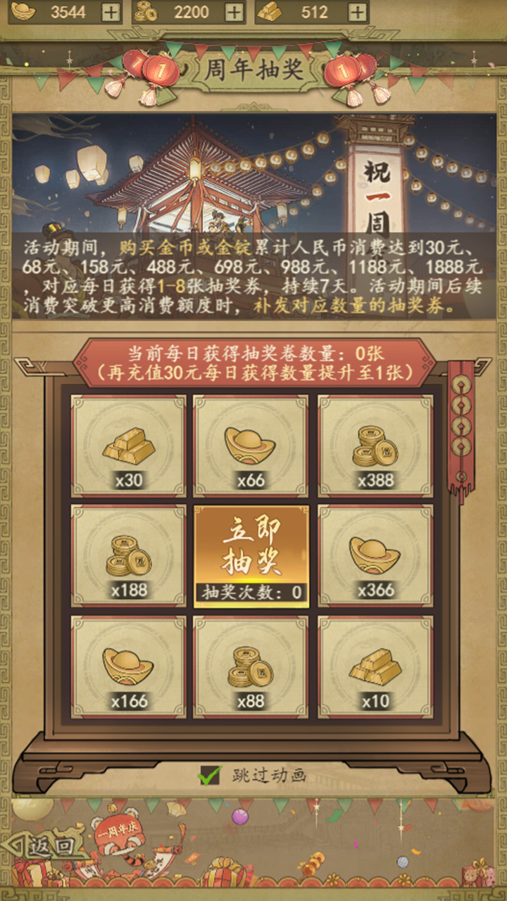 周年庆活动
