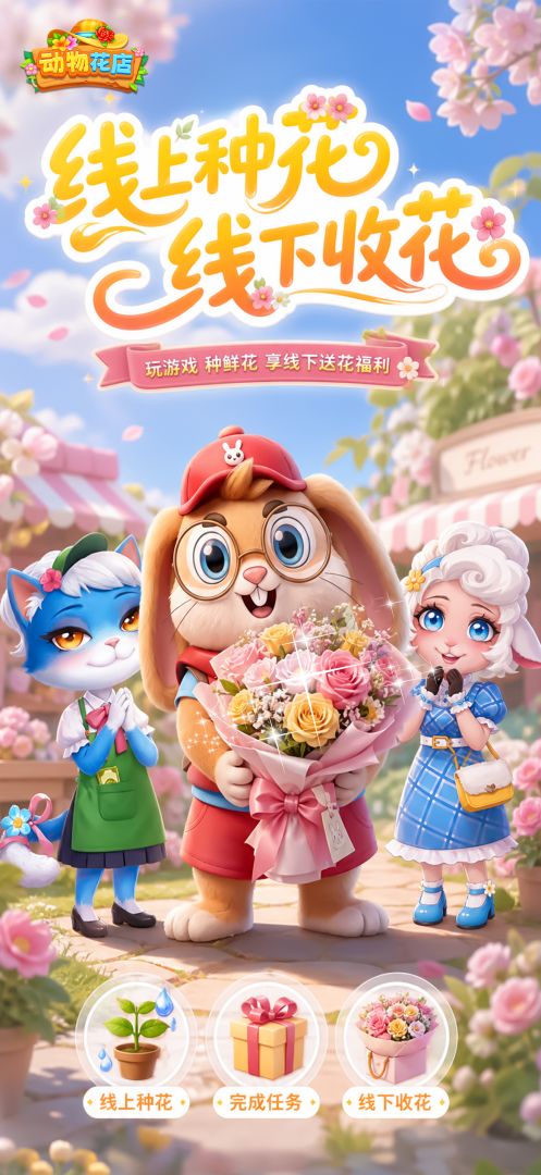 动物花店游戏截图