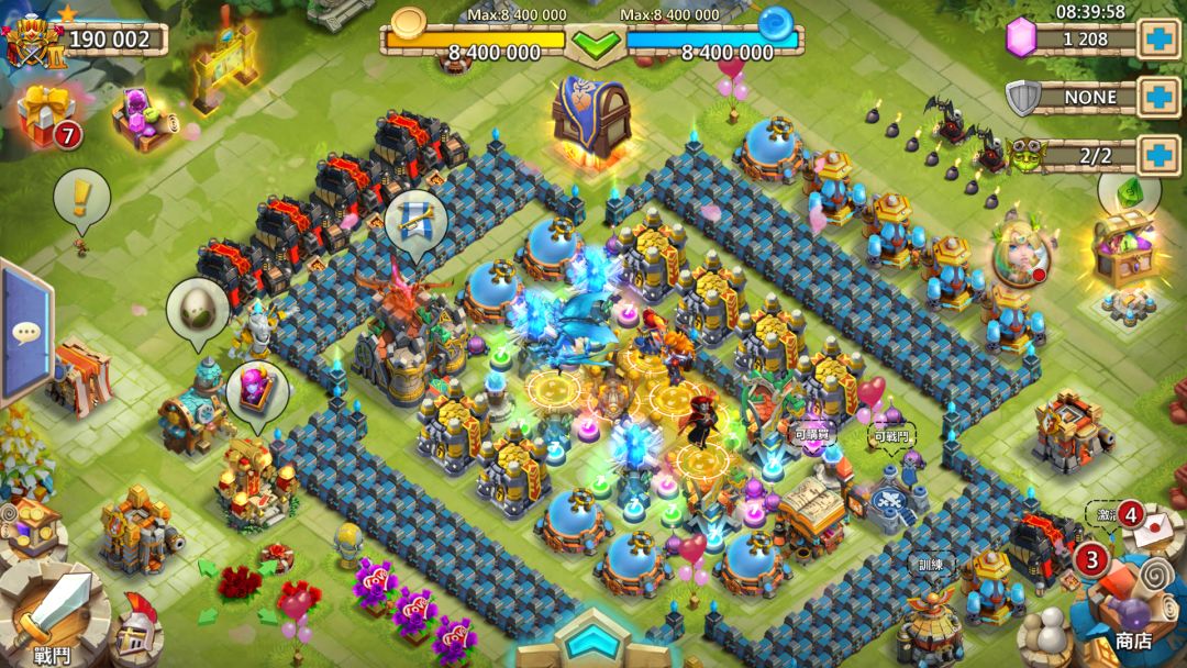 城堡爭霸 - 王者對決游戏截图