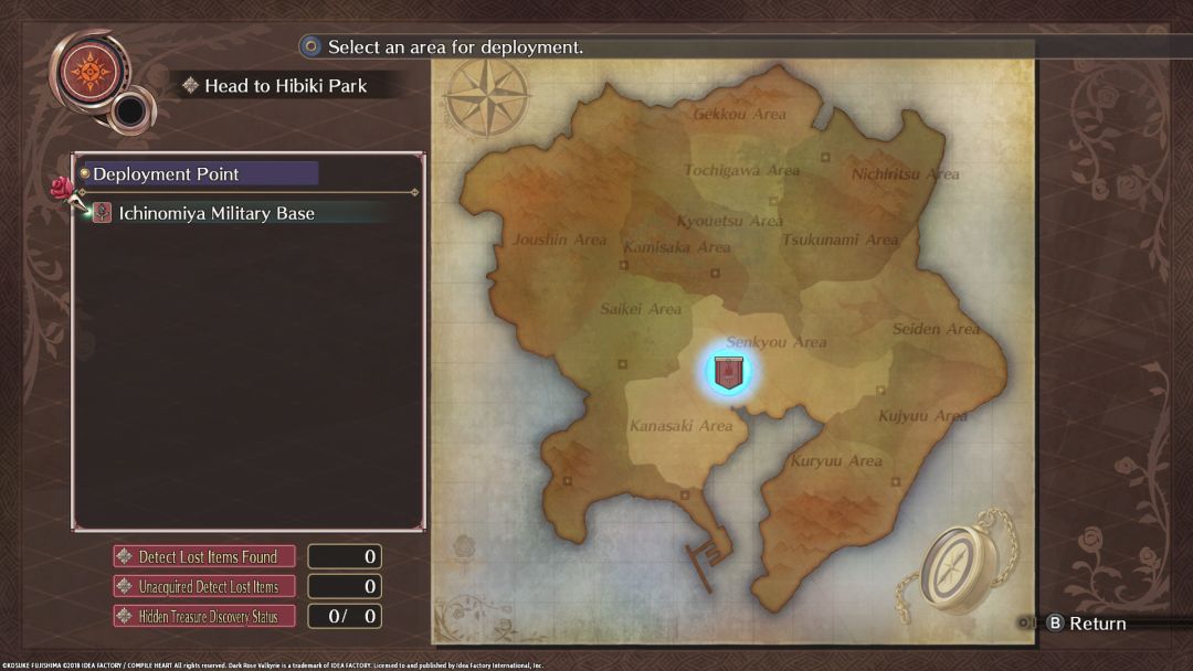 Dark Rose Valkyrie游戏截图