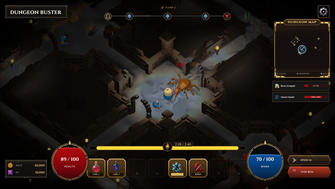 地牢终结者 Dungeon Buster游戏截图