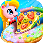Unicorn Pizza - Rainbow Candyicon