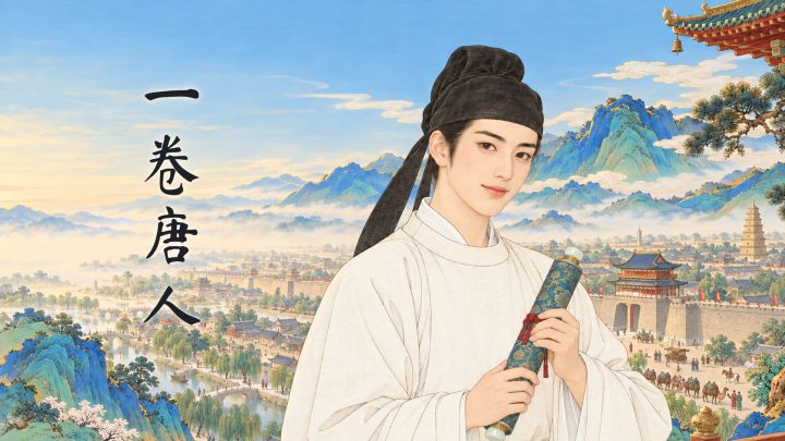 一卷唐人 封面