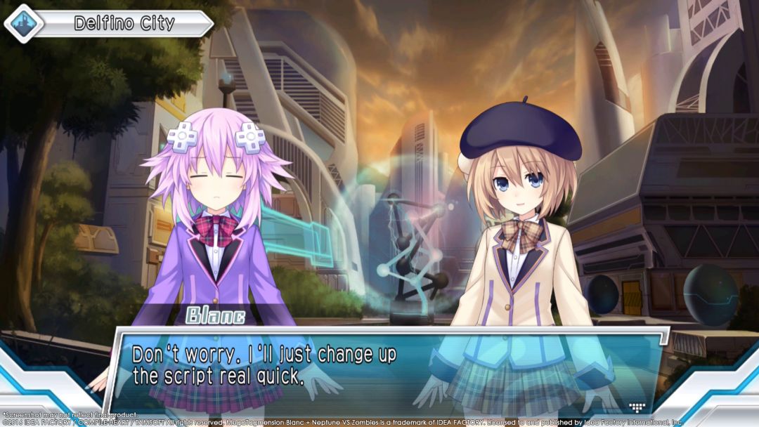 MegaTagmension Blanc + Neptune VS Zombies (Neptunia)游戏截图