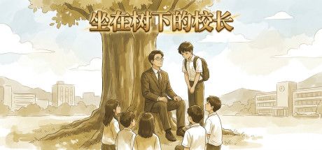 坐在树下的校长 封面