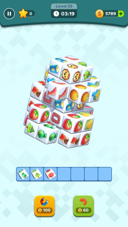 Cube Match 3D Master游戏截图