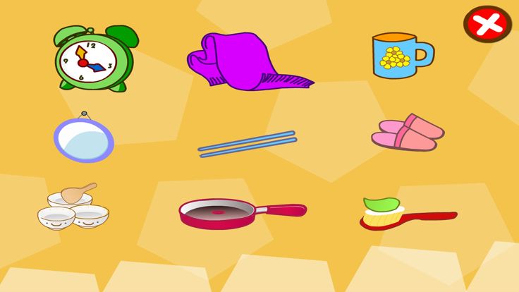 丫丫认知大全-认动物 认水果 认日用品游戏截图