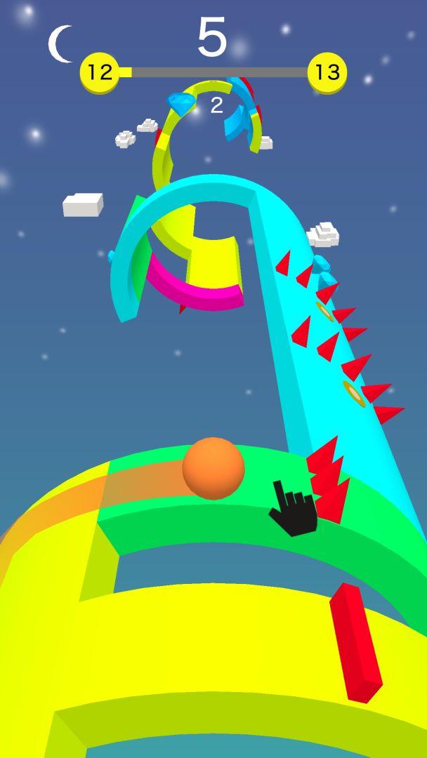 天空滚球游戏截图