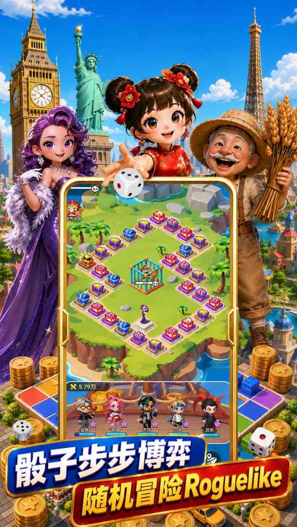 大富翁：全球首富游戏截图