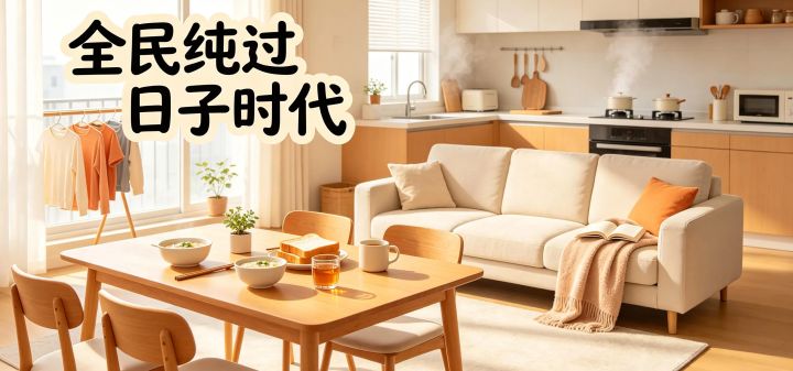 全民纯过日子时代 封面