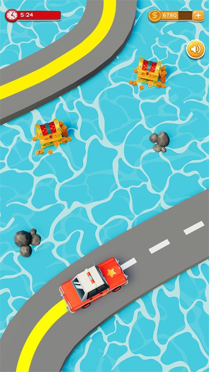 绘制路径彩色线冒险游戏截图