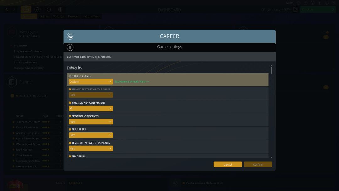Pro Cycling Manager 25游戏截图
