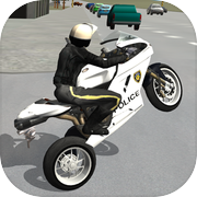Police Motorbike Driving Simulator
