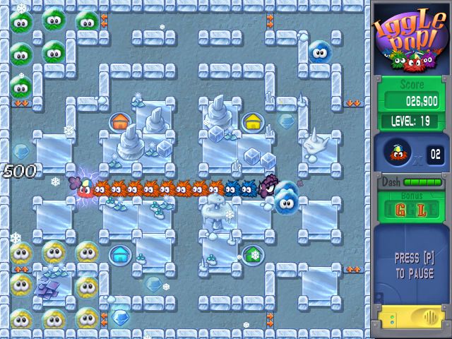 Iggle Pop Deluxe游戏截图