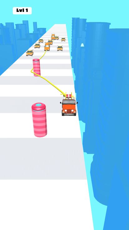 Rope Them Car游戏截图