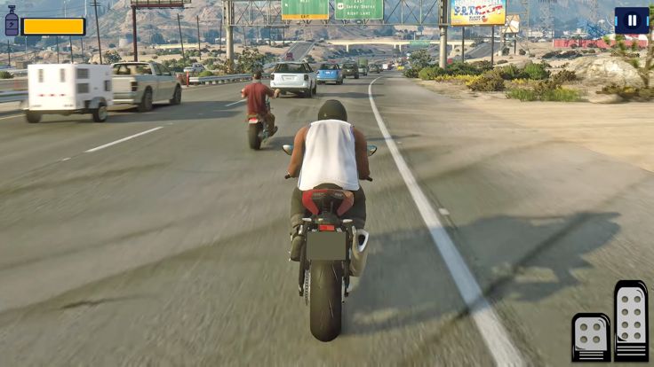 摩托车赛车模器 3D游戏截图