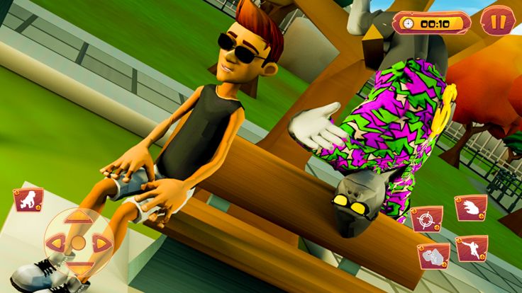 可怕的大猩猩恶作剧模拟器游戏截图