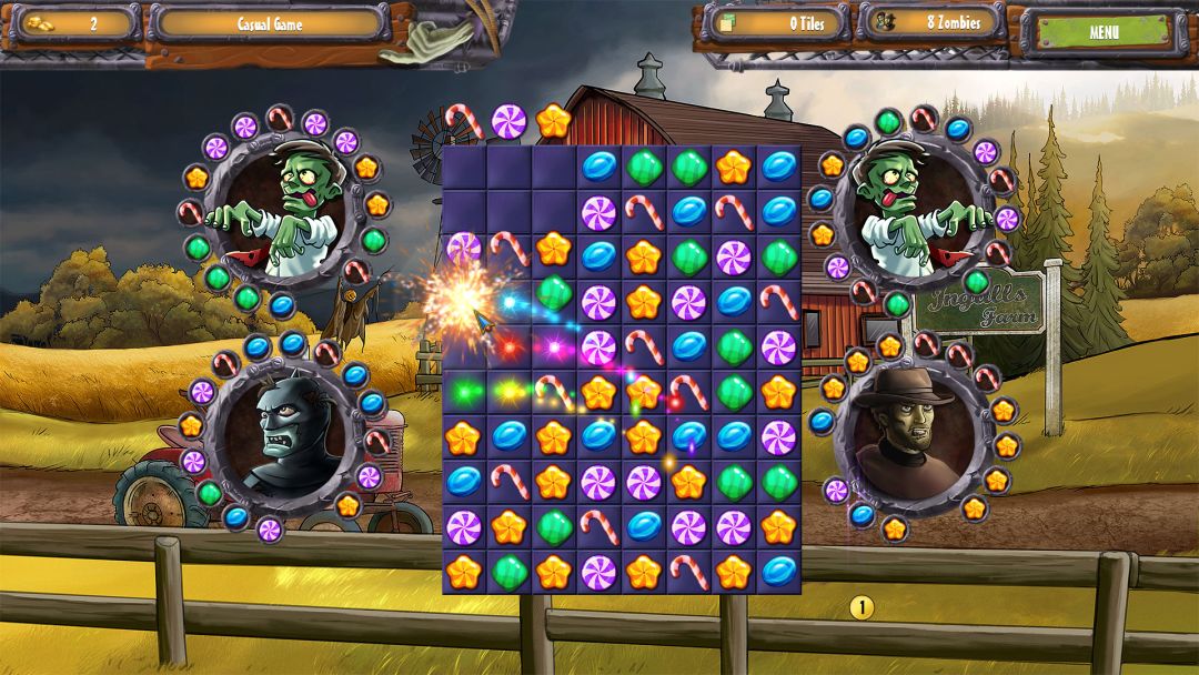 Zombie Solitaire 2 Chapter 1游戏截图