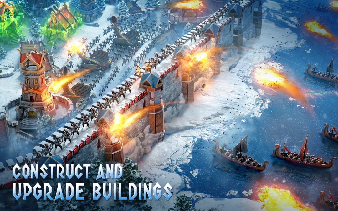 Vikings: War of Clans游戏截图