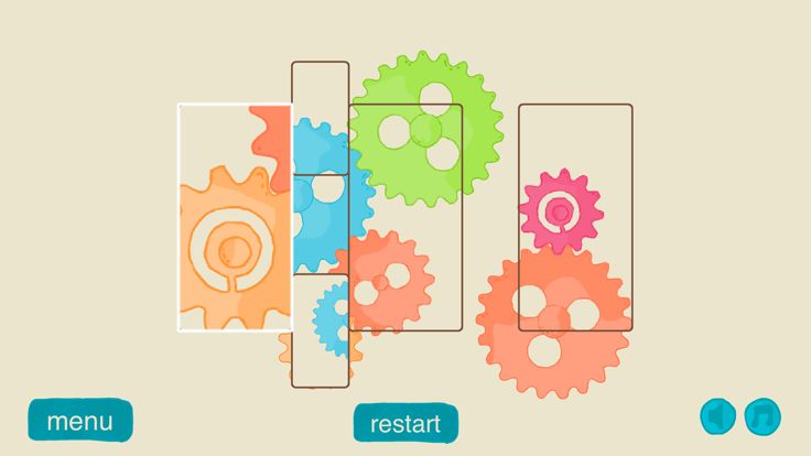 齿轮拼图游戏截图