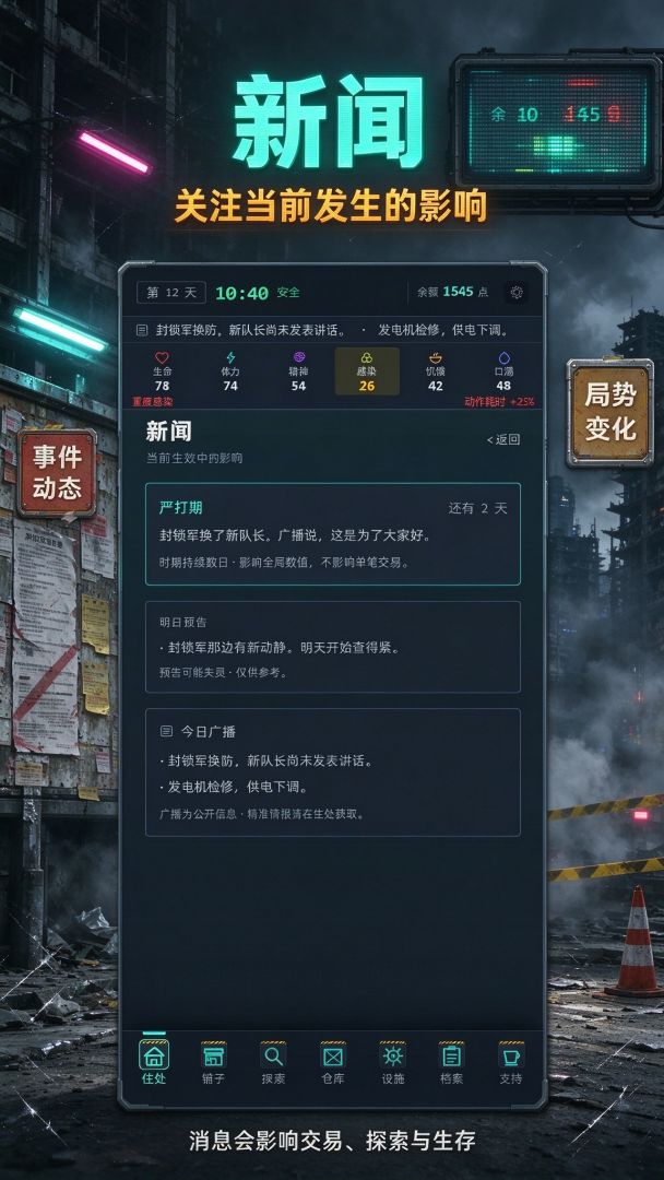 末日小卖部,货都是搜回来的游戏截图