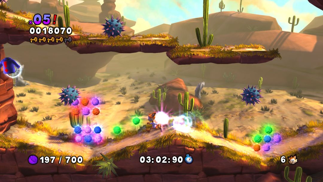 Bubsy: The Woolies Strike Back游戏截图